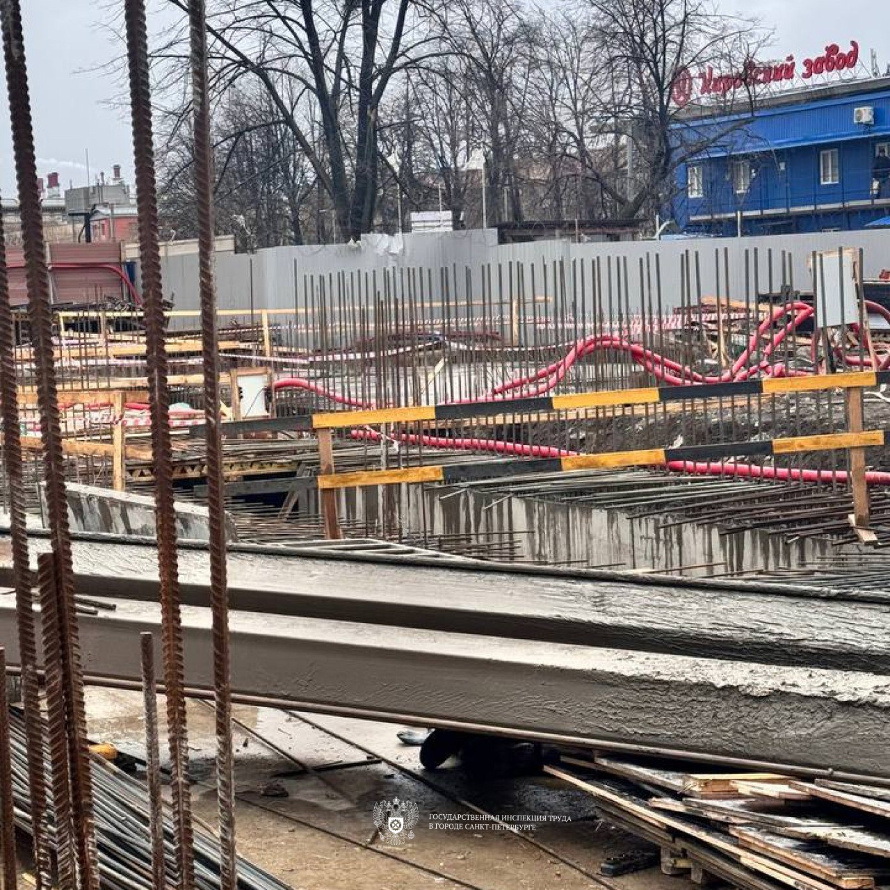 Несчастный случай на строительном объекте