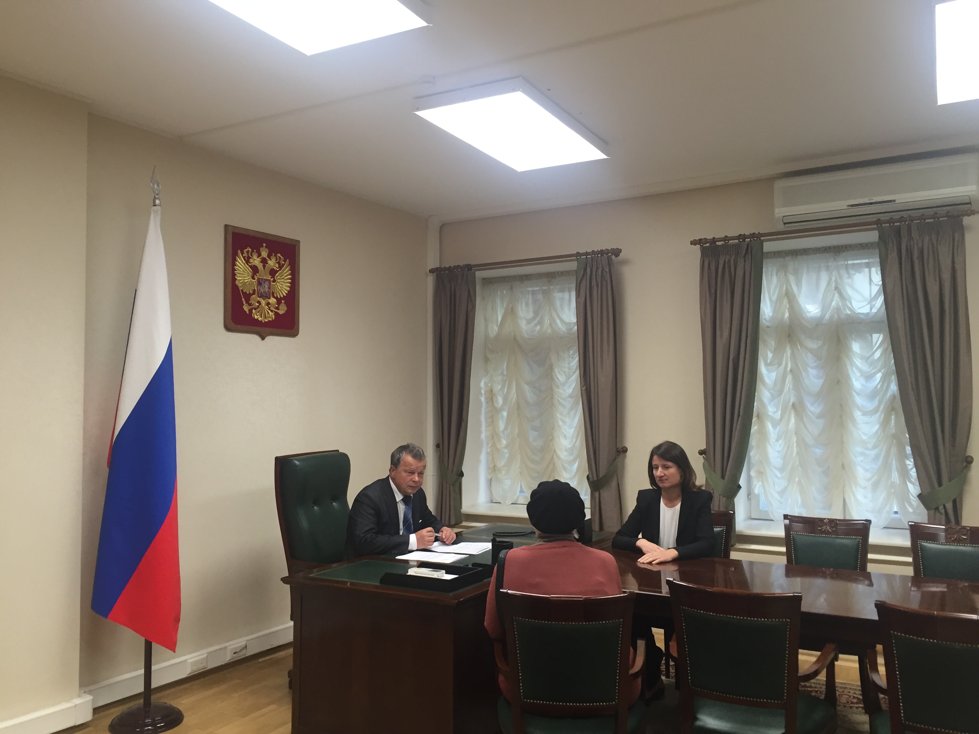 14 СЕНТЯБРЯ 2016 ГОДА ПО ПОРУЧЕНИЮ ПРЕЗИДЕНТА РОССИЙСКОЙ ФЕДЕРАЦИИ РУКОВОДИТЕЛЬ ГОСУДАРСТВЕННОЙ ИНСПЕКЦИИ ТРУДА В ГОРОДЕ САНКТ-ПЕТЕРБУРГ А.Н. КРОТОВ ПРОВЕЛ ЛИЧНЫЙ ПРИЕМ ГРАЖДАН