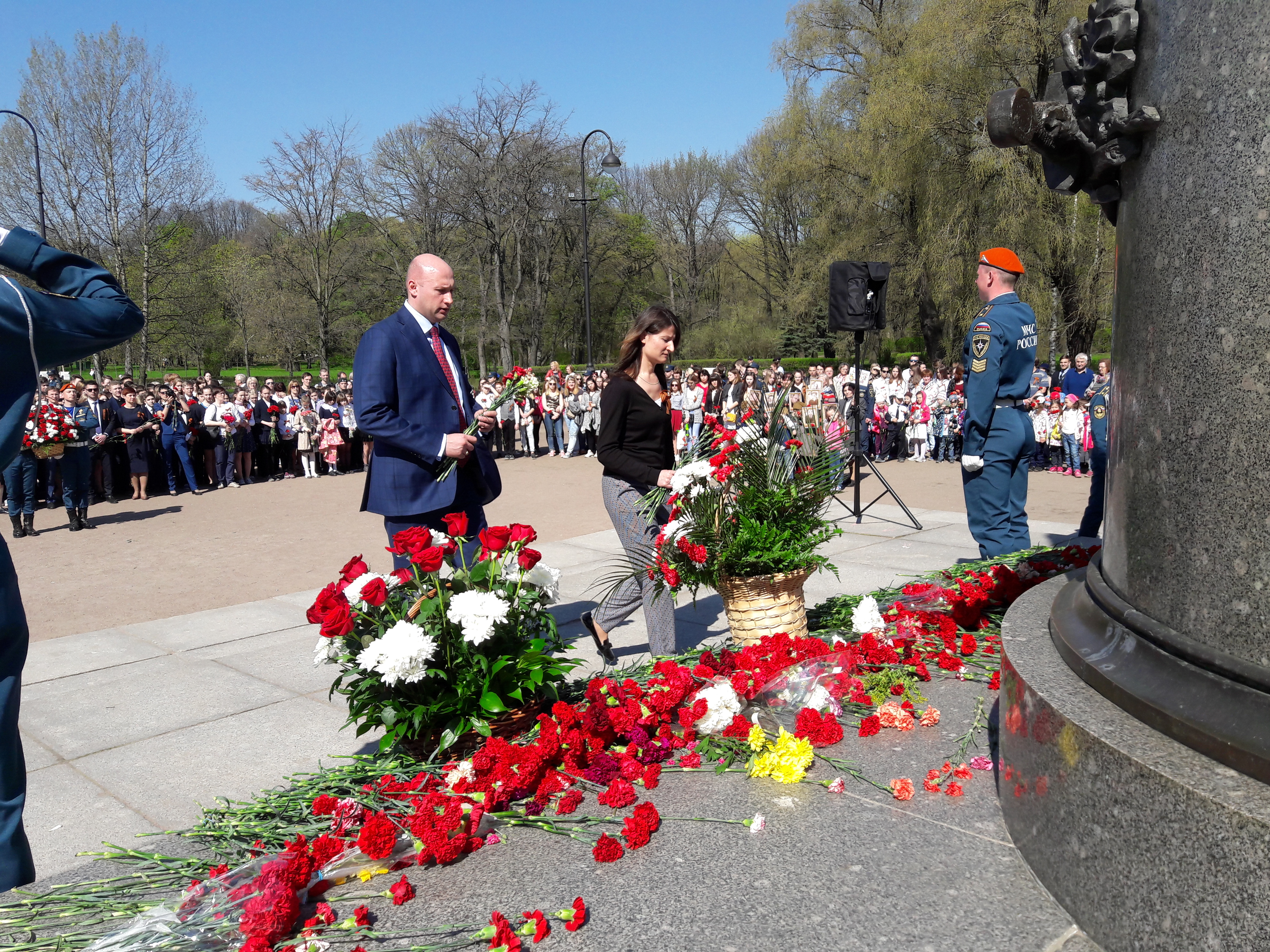 Представители Гострудинспекции приняли участие в торжествах, посвященных Дню Победы в Великой Отечественной войне 