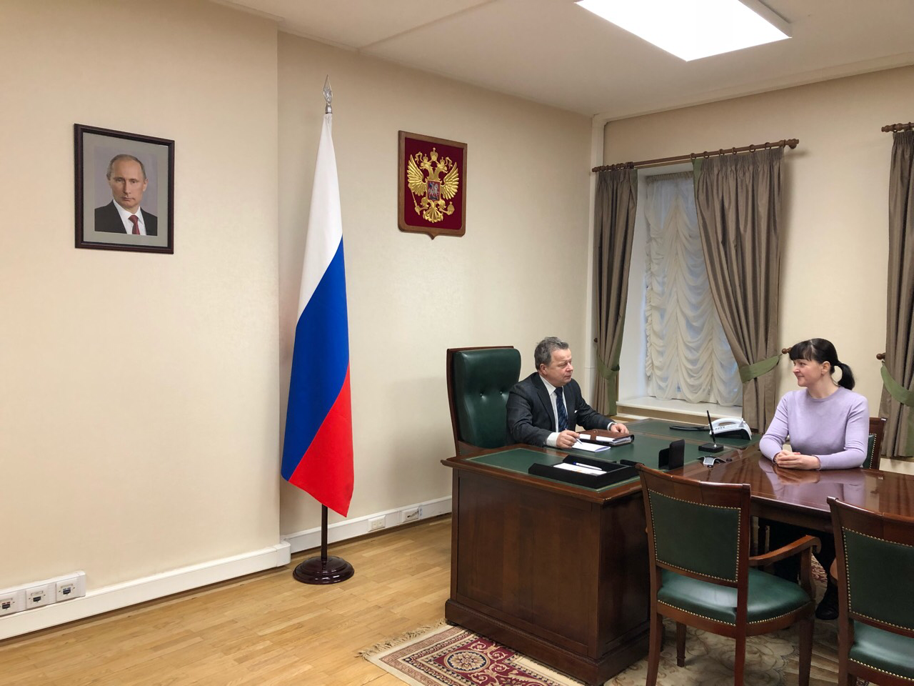 9 февраля 2018 года ПО ПОРУЧЕНИЮ ПРЕЗИДЕНТА РОССИЙСКОЙ ФЕДЕРАЦИИ РУКОВОДИТЕЛЬ ГОСУДАРСТВЕННОЙ ИНСПЕКЦИИ ТРУДА В ГОРОДЕ САНКТ-ПЕТЕРБУРГ А.Н. КРОТОВ ПРОВЕЛ ЛИЧНЫЙ ПРИЕМ ГРАЖДАН