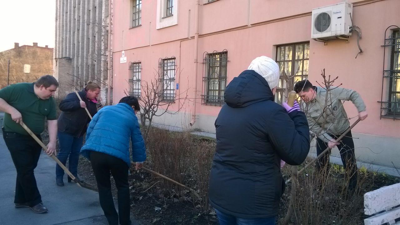 Весенний общегородской субботник