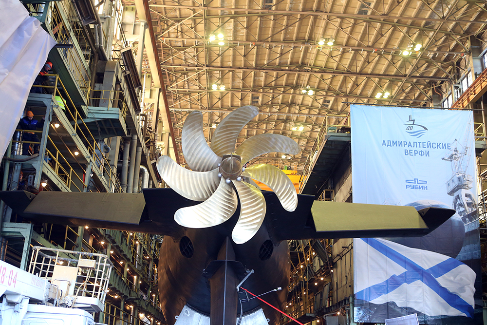 Представители Гостурдинспекции приняли участие в спуске на воду подводной лодки «Великий Новгород»