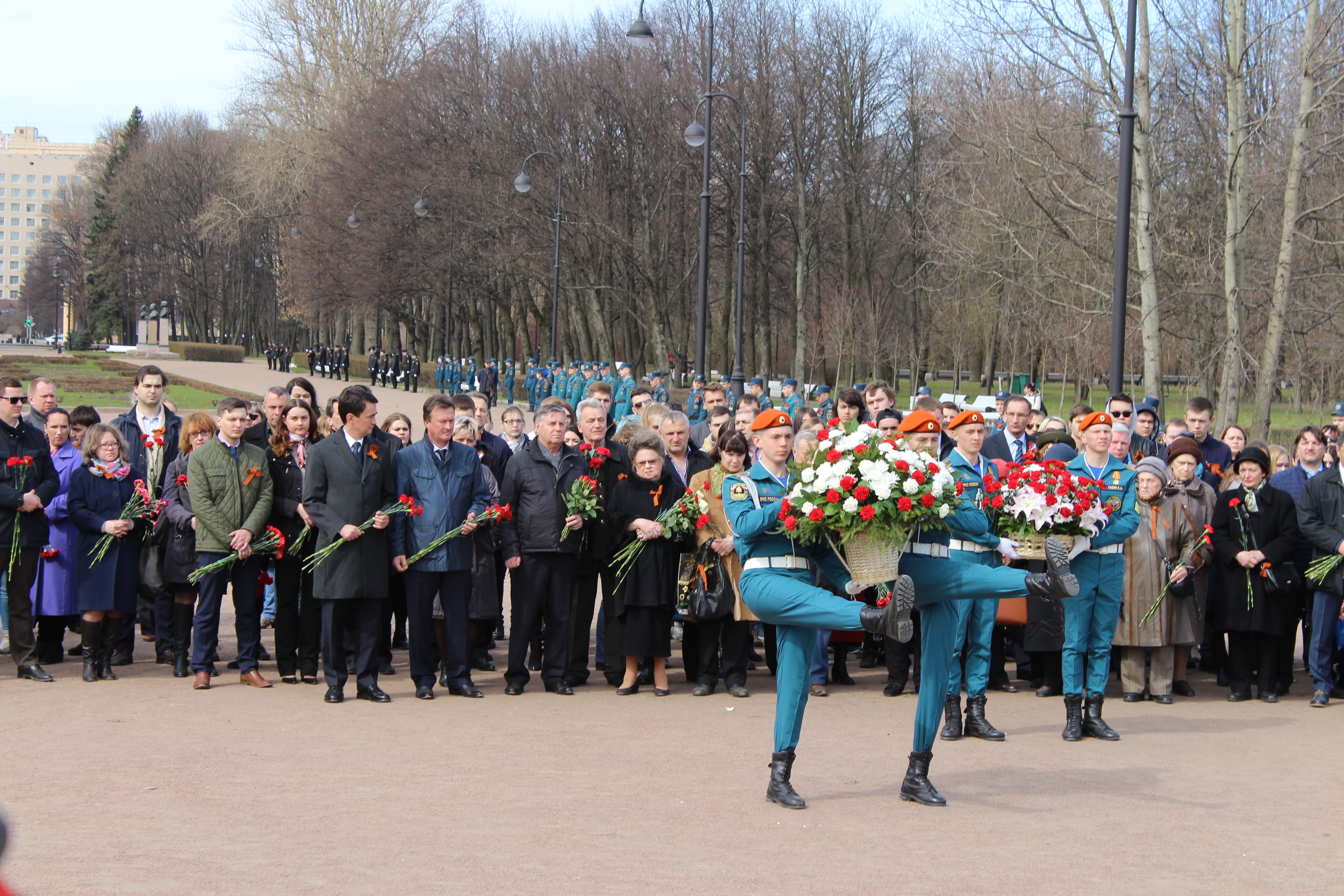 Государственная инспекция труда в городе Санкт-Петербурге приняла участие в торжествах, посвященных Дню Победы в Великой Отечественной войне